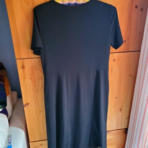 Tilley Endurables Black Knit Short Sleeve Dress Size Small - Picture 4 of 6
